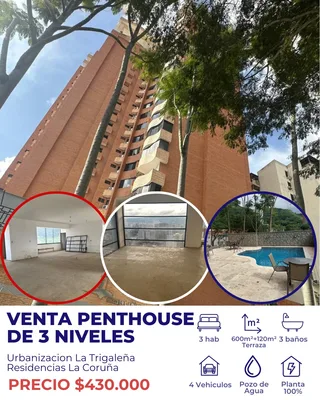 Penthouse en La Trigaleña