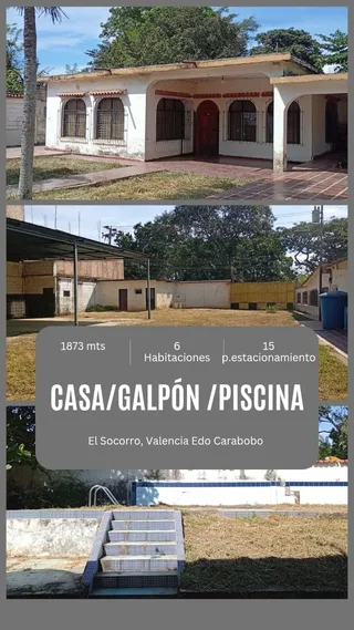 Casa en Sector la Mariposa, el Socorro, Valencia Edo. Carabobo