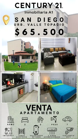 Apartamento en Valle Topacio