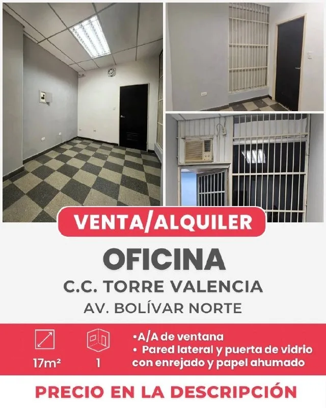 Local en Venta en Torre Valencia, Av Bolívar Norte, Municipio Valencia 17m² — USD 15,000