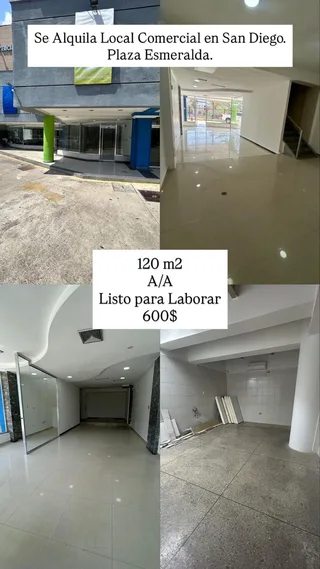 Local en San Diego, Plaza Esmeralda