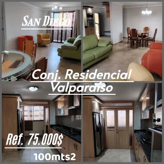Apartamento en San Diego, Zona Monteserino, Condominio Residencial Valparaíso, Urbanización San Antonio