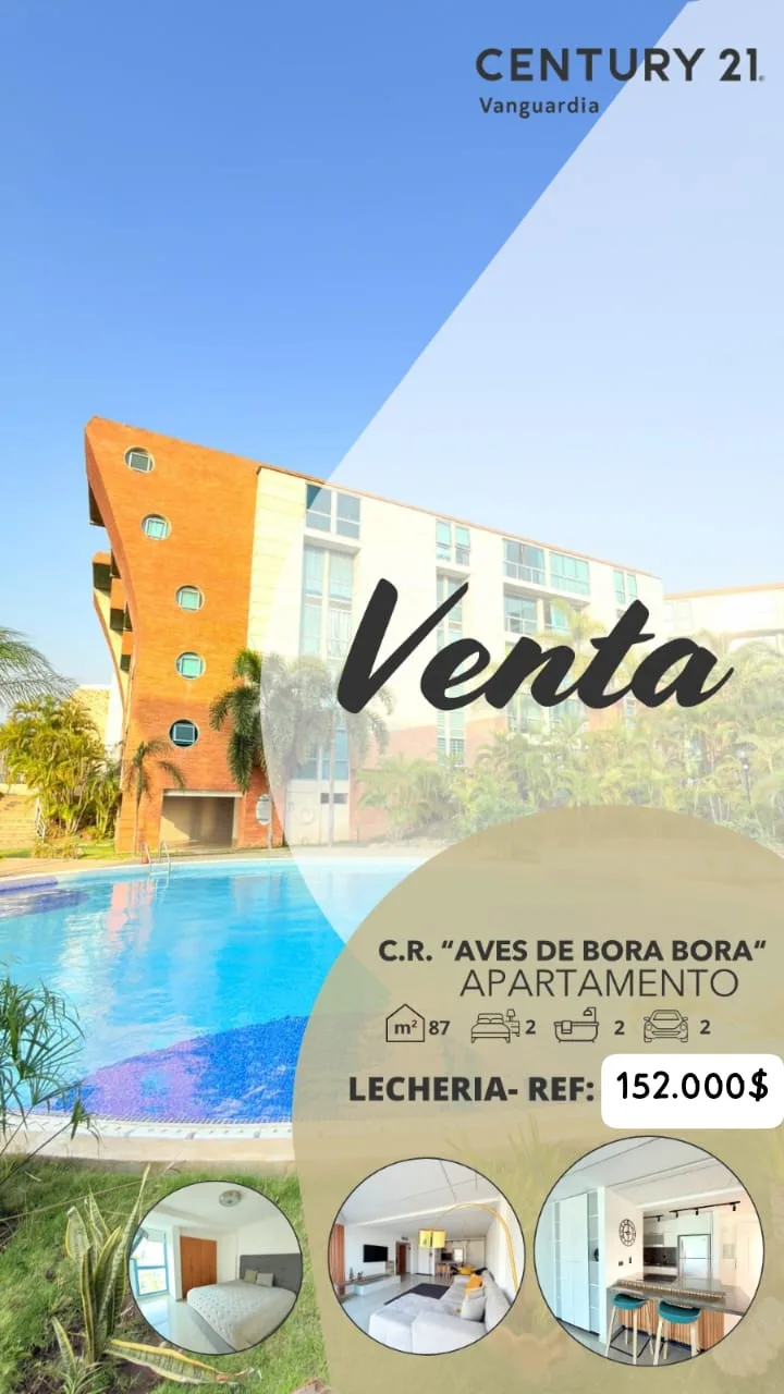 Penthouse en Venta en Conjunto Residencial Aves de Bora Bora — 2 hab 87m² — USD 152,000