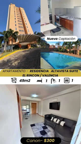 Apartamento en Res. Altavista Suite el Rincon /Valencia