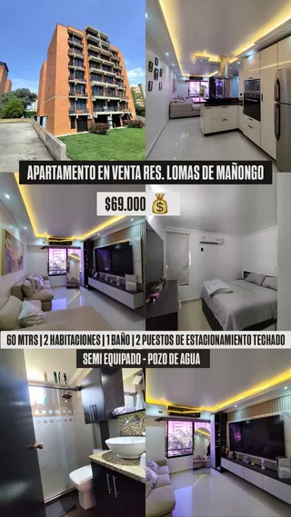 Apartamento en Lomas de Mañongo