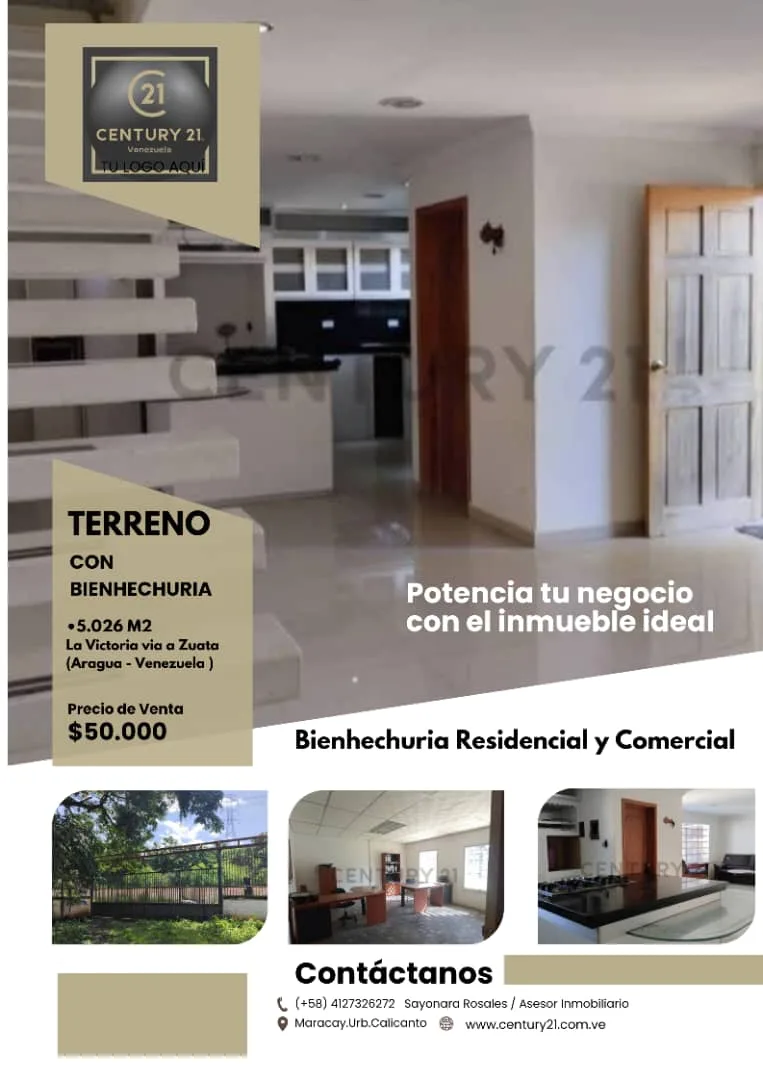 Terreno en Venta en La Victoria (Vía Zuata) 5026m² — USD 50,000