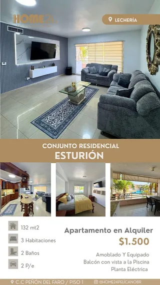 Apartamento en Conjunto Residencial Esturión