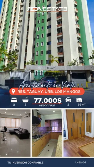Apartamento en Urb. Los Mangos