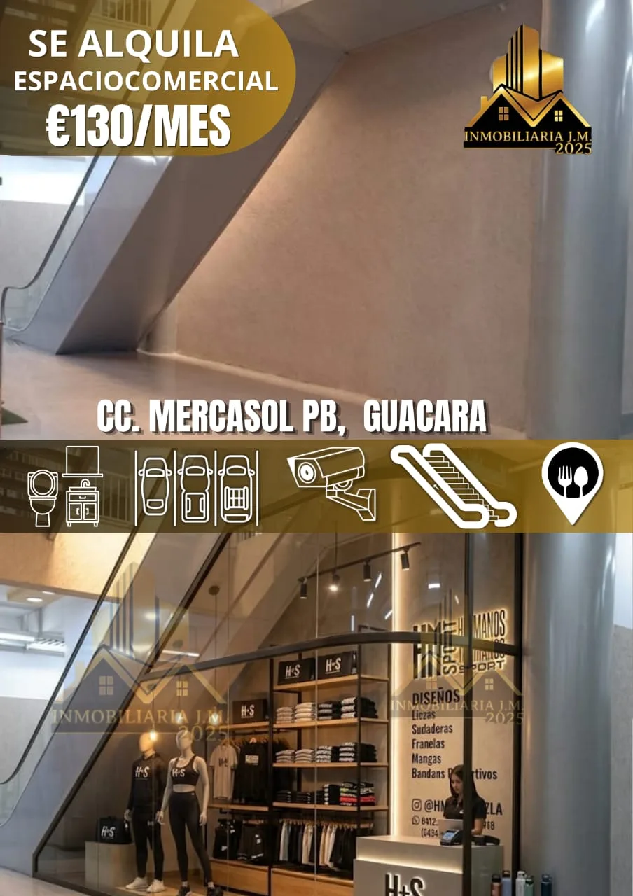 Local en Alquiler en CC Mercasol, Guacara — USD 130