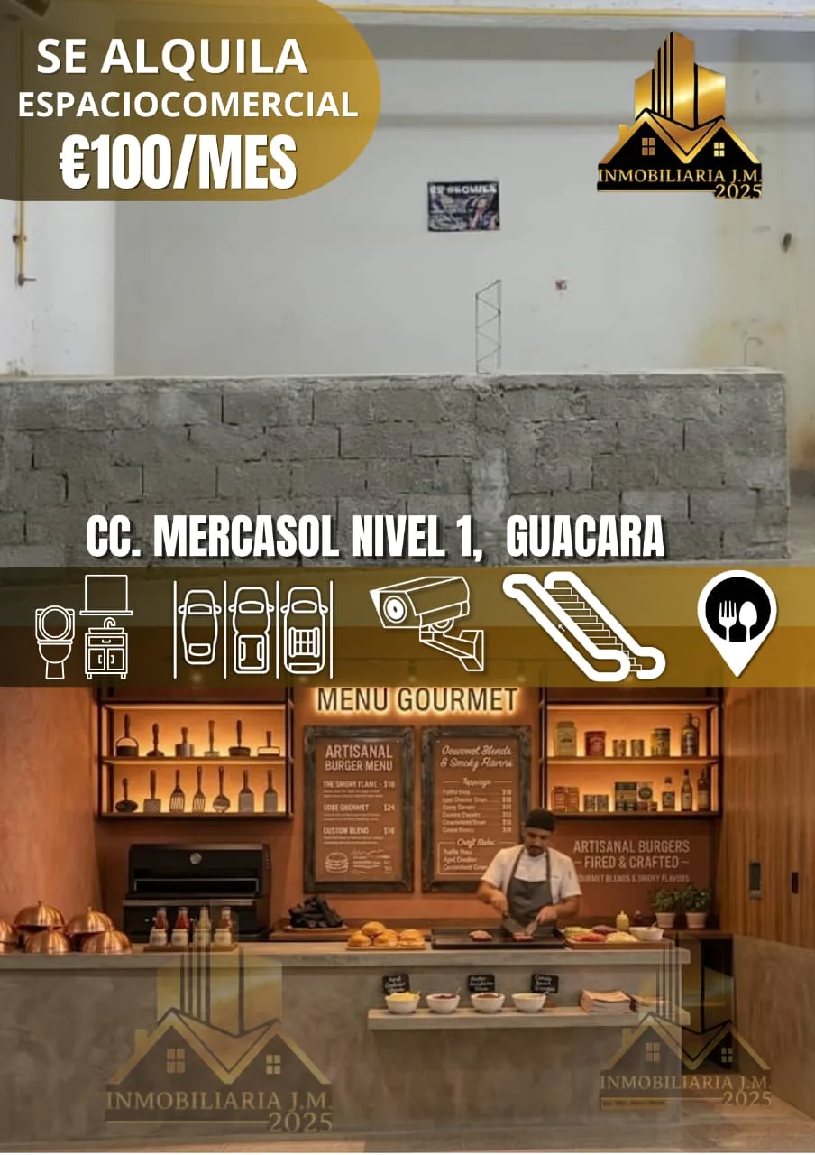 Local en Alquiler en CC Mercasol, Guacara — USD 100