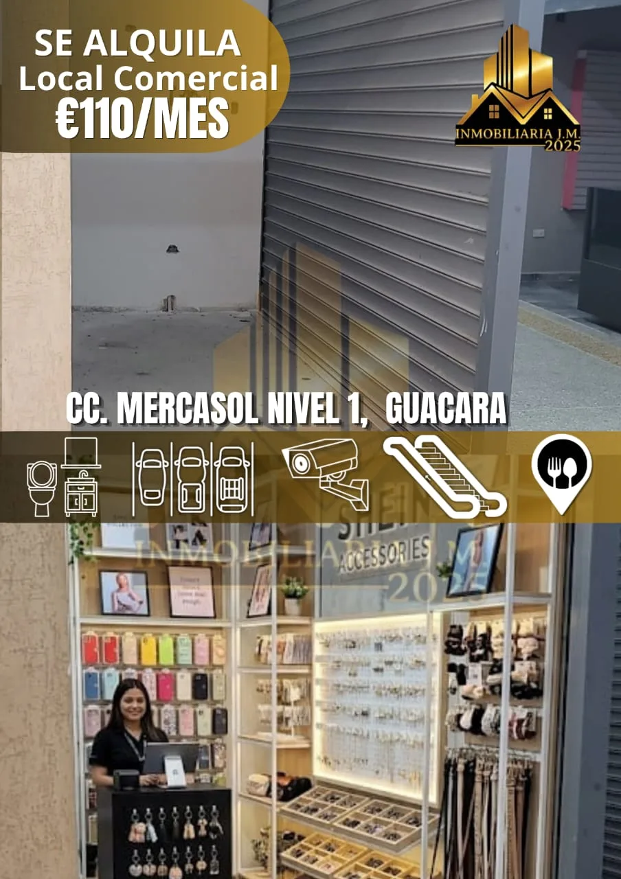 Local en Alquiler en CC Mercasol, Guacara — USD 110
