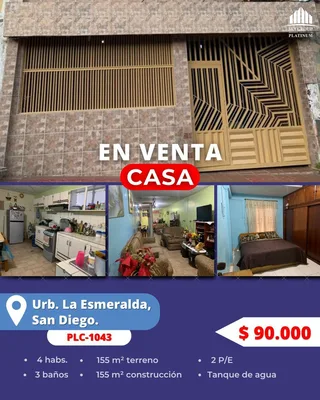 Casa en Urb. la Esmeralda, San Diego