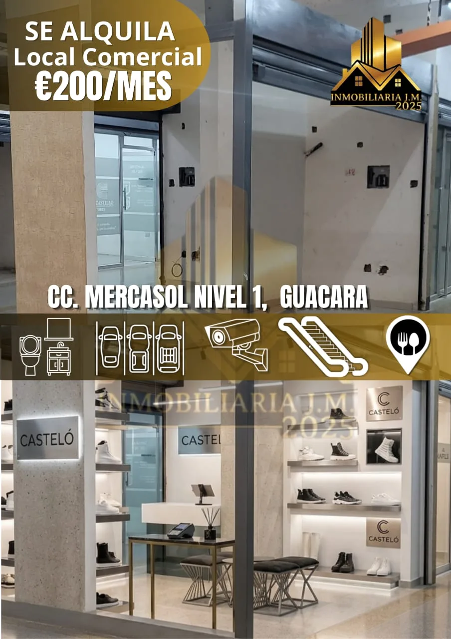 Local en Alquiler en CC Mercasol, Guacara — USD 200