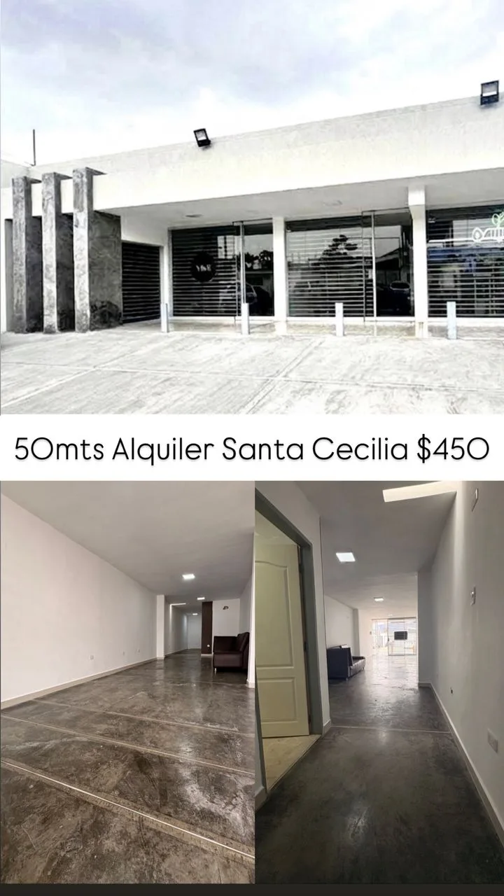 Local en Alquiler en SANTA CECILIA 50m² — USD 450