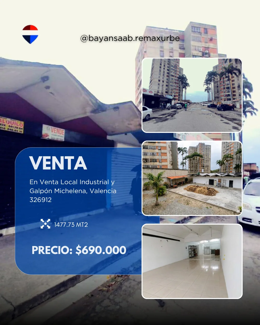Local en Venta en Av Lara cruce con Av 92-b detras de la Famosa Av Branger 1477m² — USD 690,000