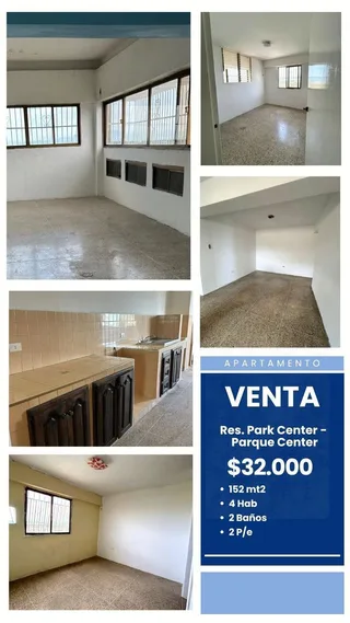 Apartamento en Res Park Center - Parque Valencia