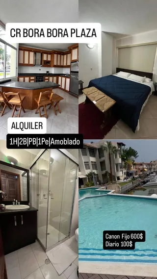 Apartamento en Bora Bora Plaza