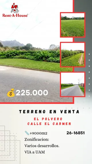 Terreno en El Polvero