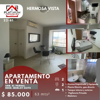 Apartamento en Resd. Merlot Suite, Urb. El Parral