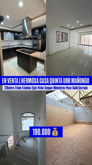 Casa en Urb Mañongo