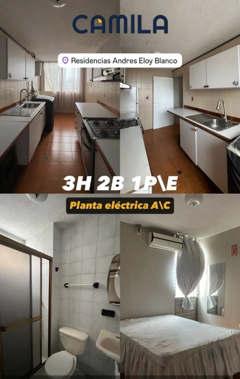 Apartamento en Venta en Res. Andrés Eloy Blanco, Valencia — 3 hab 82m² — USD 47,000