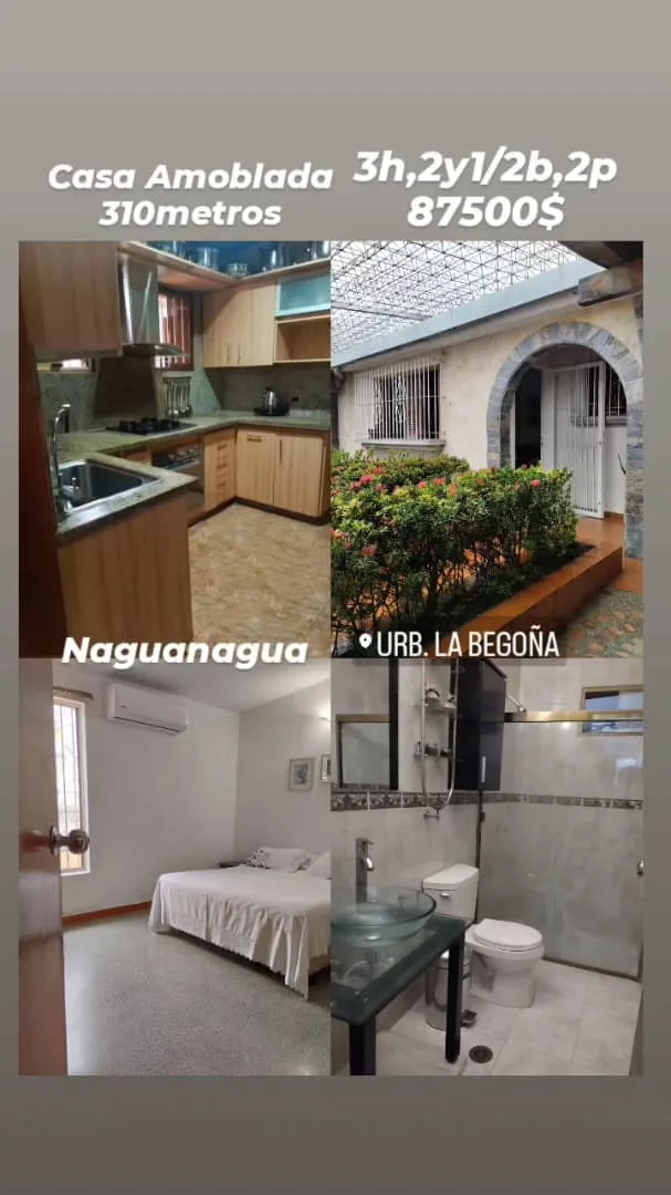 Casa en Venta en Urb La Begoña — 4 hab 310m² — USD 87,500