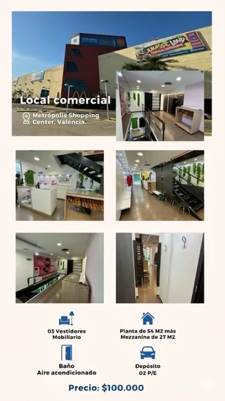 Local en cc Metrópolis Shopping Center