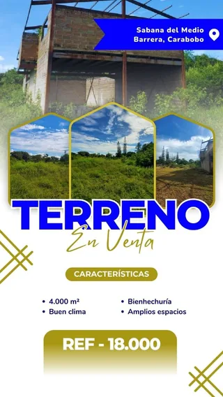 Terreno en Barrera, Sabana del Medio, Valencia-Carabobo