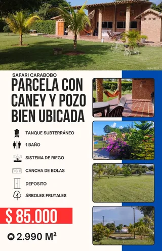 Terreno en Safari Carabobo