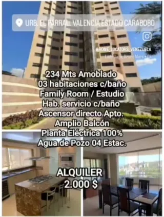 Apartamento en El Parral