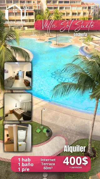Apartamento en Lecheria, CONJ. RESD VILLA SOL SUITES