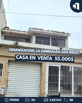 Casa en Urbanización La Esmeralda, San Diego