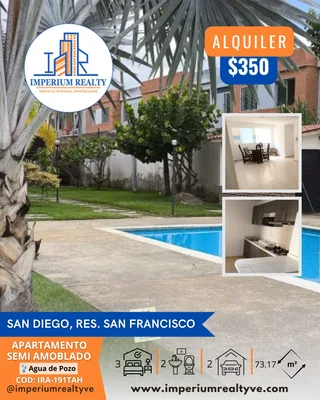 Apartamento en Res. San Francisco San Diego