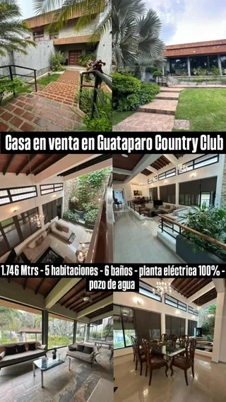 Casa en Guataparo Country Club Valencia