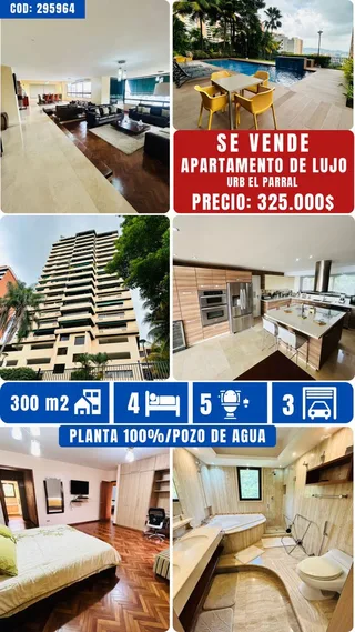 Apartamento en Urb El Parral