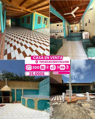Casa en Tucacas, Estado Falcon