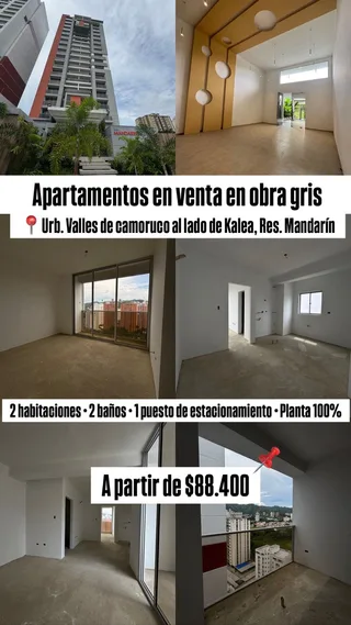 Apartamento en Valles de camoruco