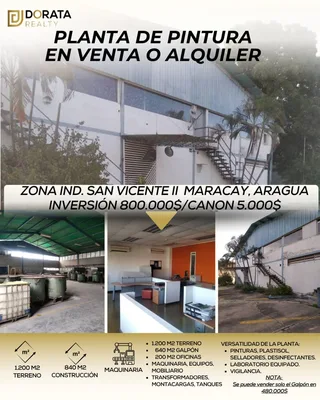 Local en Zona Industrial San Vicente II, Maracay, Estado Aragua