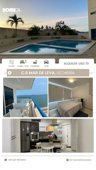 Apartamento en Boulevard de Playa Lido