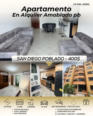 Apartamento en Poblado de San Diego, San Diego