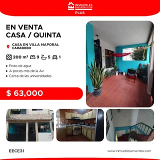 Casa en Villa Maporal, San Diego Carabobo