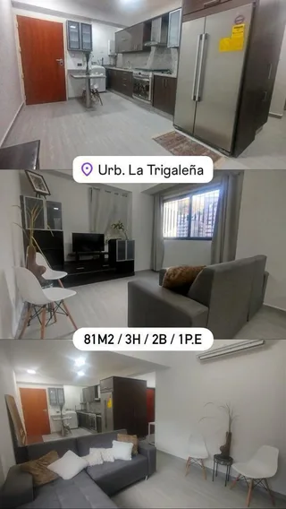 Apartamento en Urb. La Trigaleña