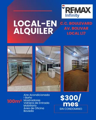 Local en C.C. BOULEVARD Local L17