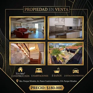 Casa en Urb. Parque Mirador, Av. Paseo Cuatricentenario