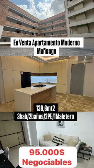Apartamento en Mañongo