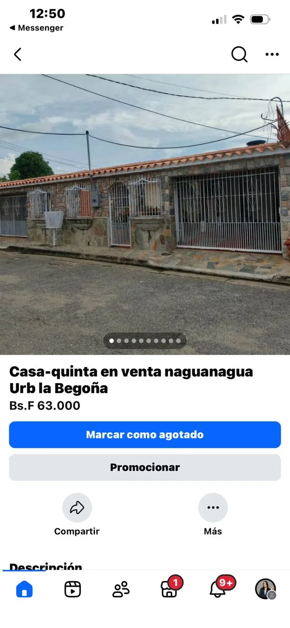 Casa en Venta en Urb la Begoña — USD 63,000