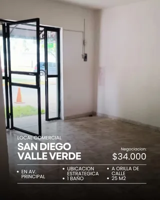 Local en San Diego - C.C. Valle Verde