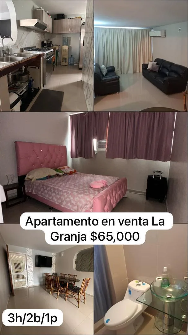 Apartamento en Venta en Residencias Don Bosco Urbanizacion la Granja — 3 hab 75m² — USD 65,000