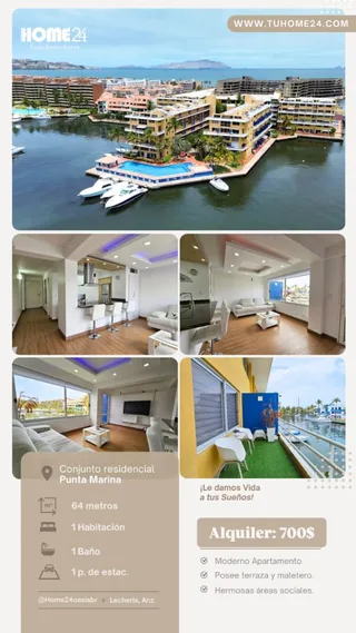 Apartamento en Residencia Punta Marina