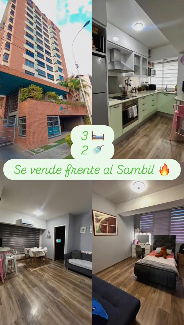 Apartamento en Venta en Mañongo Frente al Sambil — 3 hab 90m² — USD 99,000